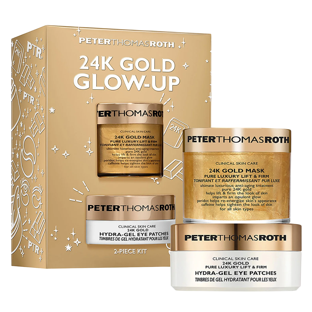 PETER THOMAS ROTH 24K Gold 2-Piece Kit - Подарунковий набір для сяйва з 24К золотом PETER THOMAS ROTH 24K Gold 2-Piece Kit - Подарунковий набір для сяйва з 24К золотом